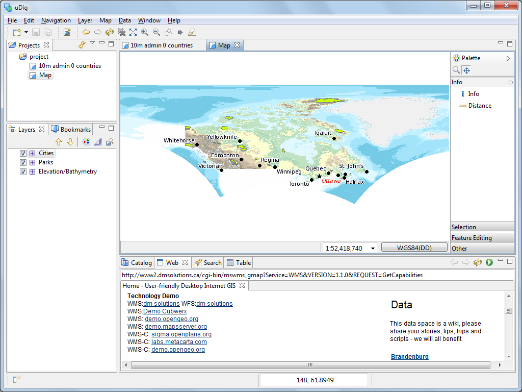 WMS Map